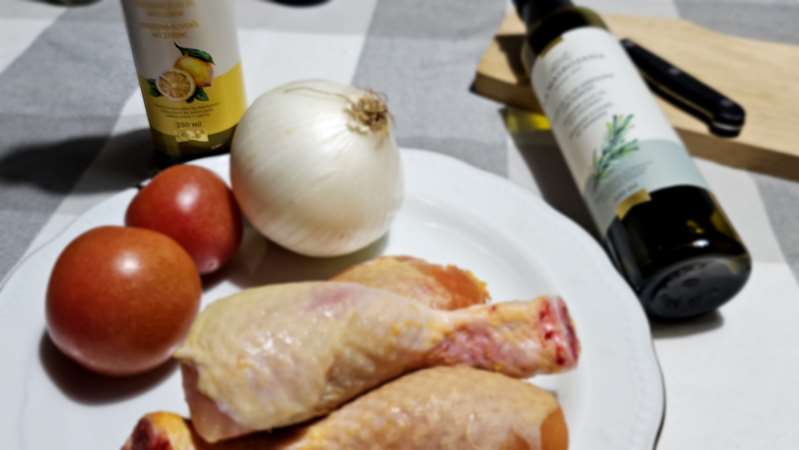 Ingredientes para preparar pollo agridulce