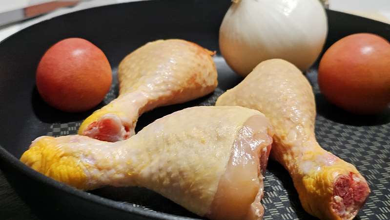 Ingredientes para preparar pollo a la coca cola